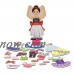 Melissa & Doug Deluxe Nina Ballerina Magnetic Dress-Up Wooden Doll With 27 Pieces of Clothing   563264392